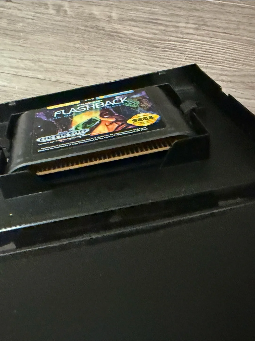 Flashback: The Quest for Identity Genesis Game in box- Sega Genesis